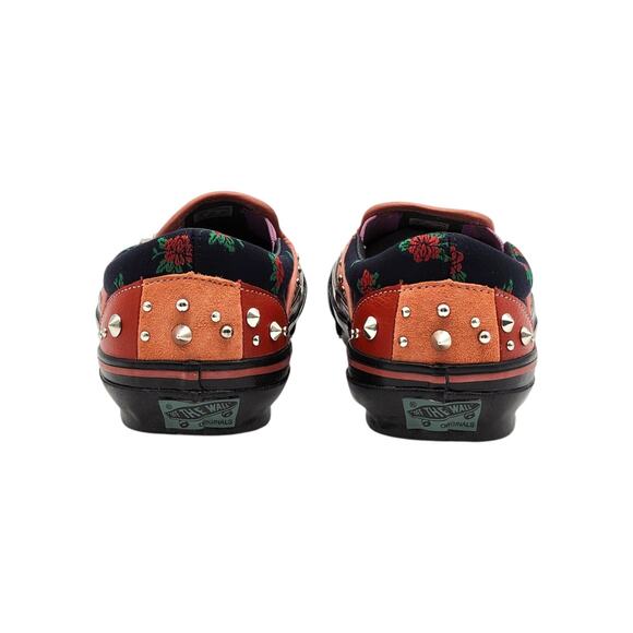 Gucci x Vans Vault OG Classic Checkered Studded Slip-On Sneakers US 10 Red - NWB main image 8